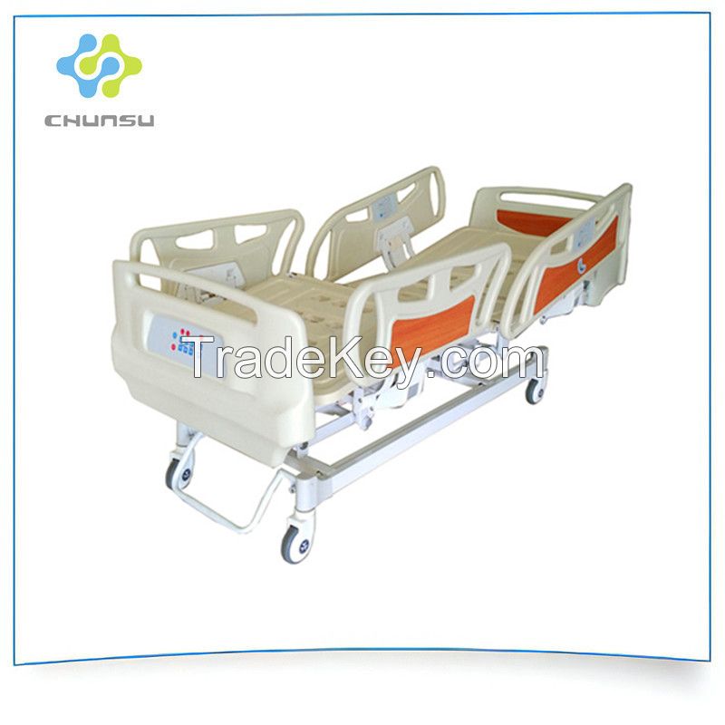 CHUNSU Five Function Electric Patient ICU Hospital Bed Hot Sale