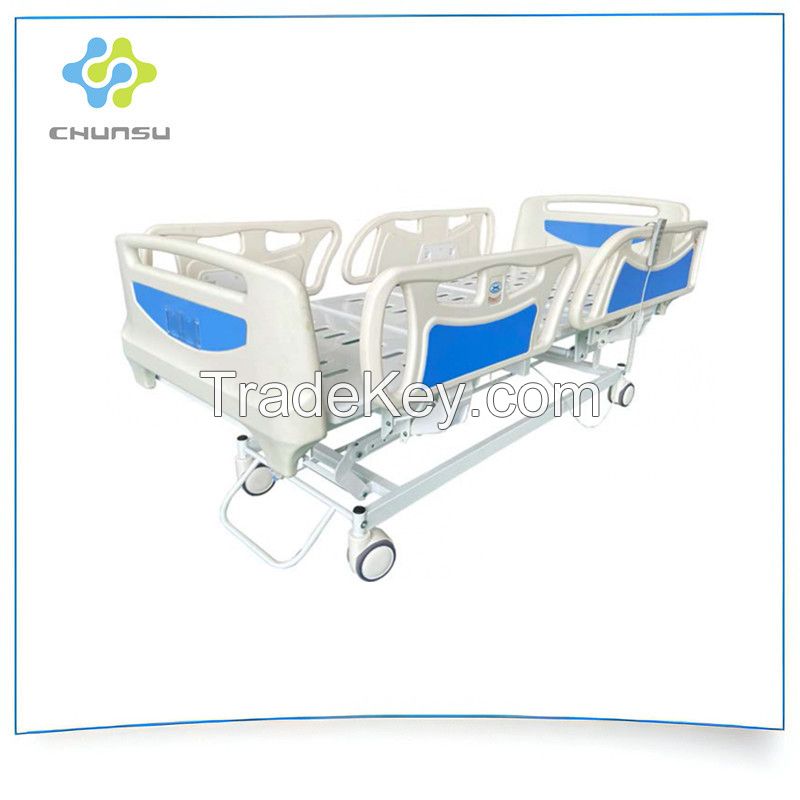 CHUNSU Five Function Electric Patient ICU Hospital Bed Hot Sale