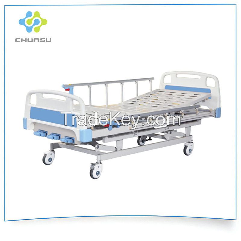 Multifuction Manual Medical Hospital Bed