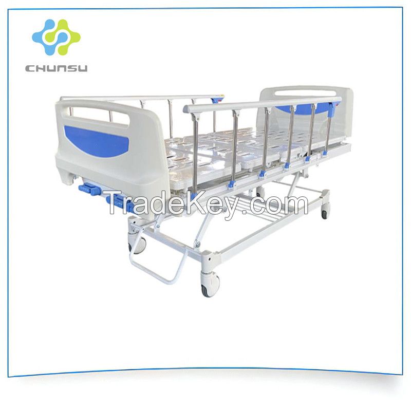 Multifuction Manual Medical Hospital Bed