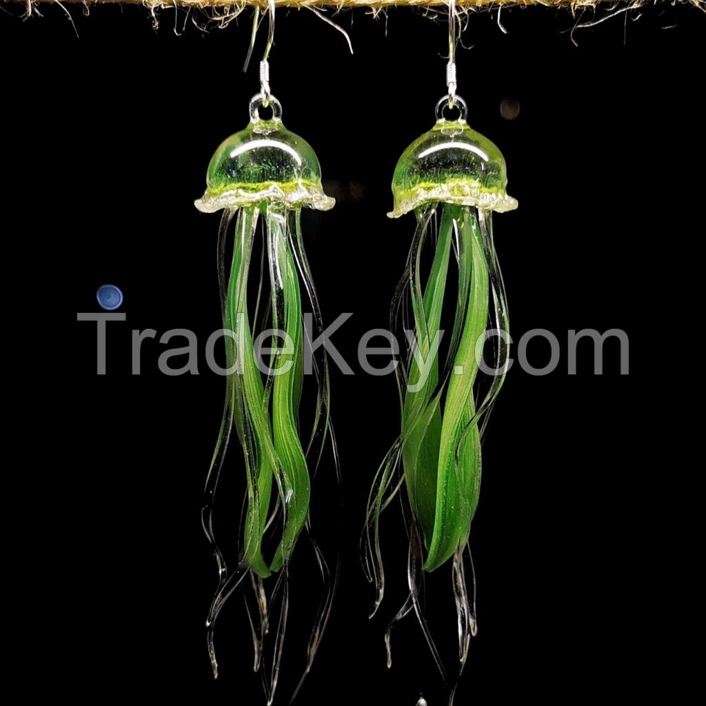 Livianla Jewelry Handmade Jellyfish Earring