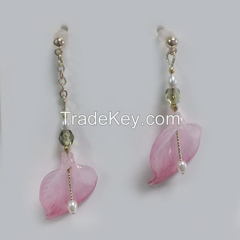 Handmade Lily Mismatched Earrings