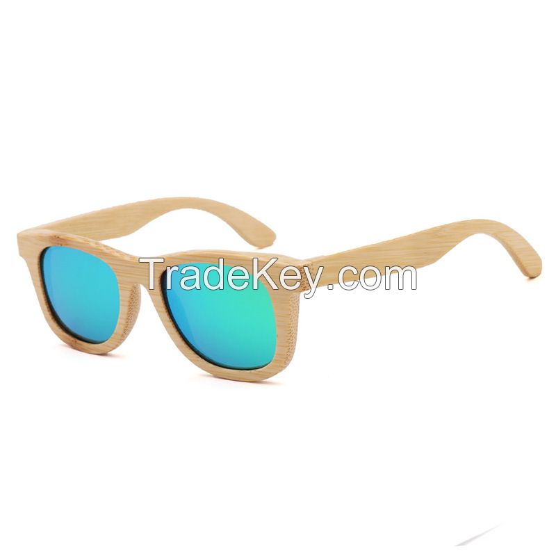 Hot Sale Handmade Wooden Bamboo Sunglasses Polarized Kids Wood Sunglasses