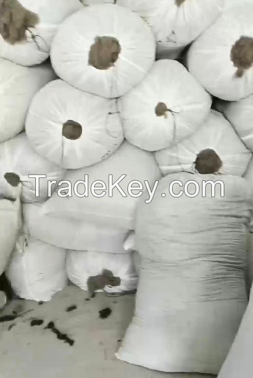 Tibetan yak wool dehaired grey color yak wool fiber