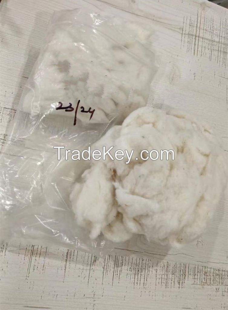 Tibetan yak wool dehaired grey color yak wool fiber