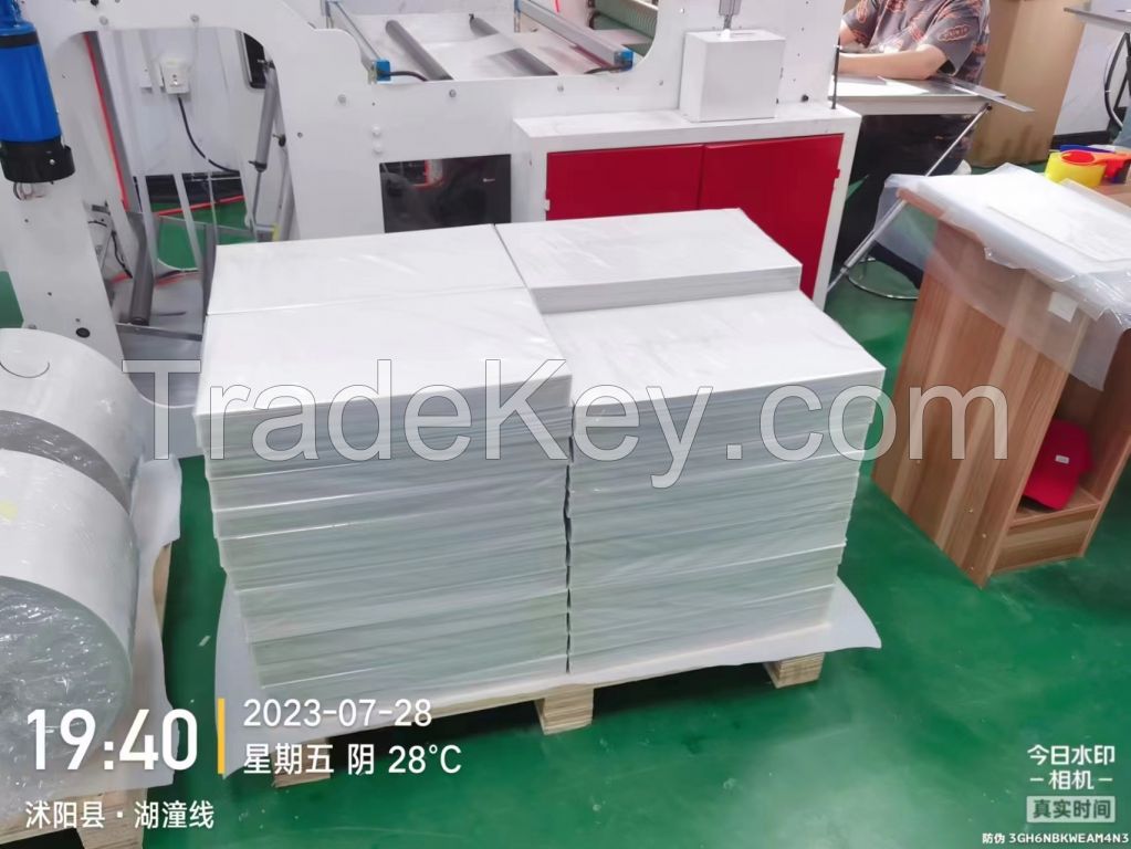 330micron White PEGT core sheet inlay sheet,Polycarbonate film card core for smart card