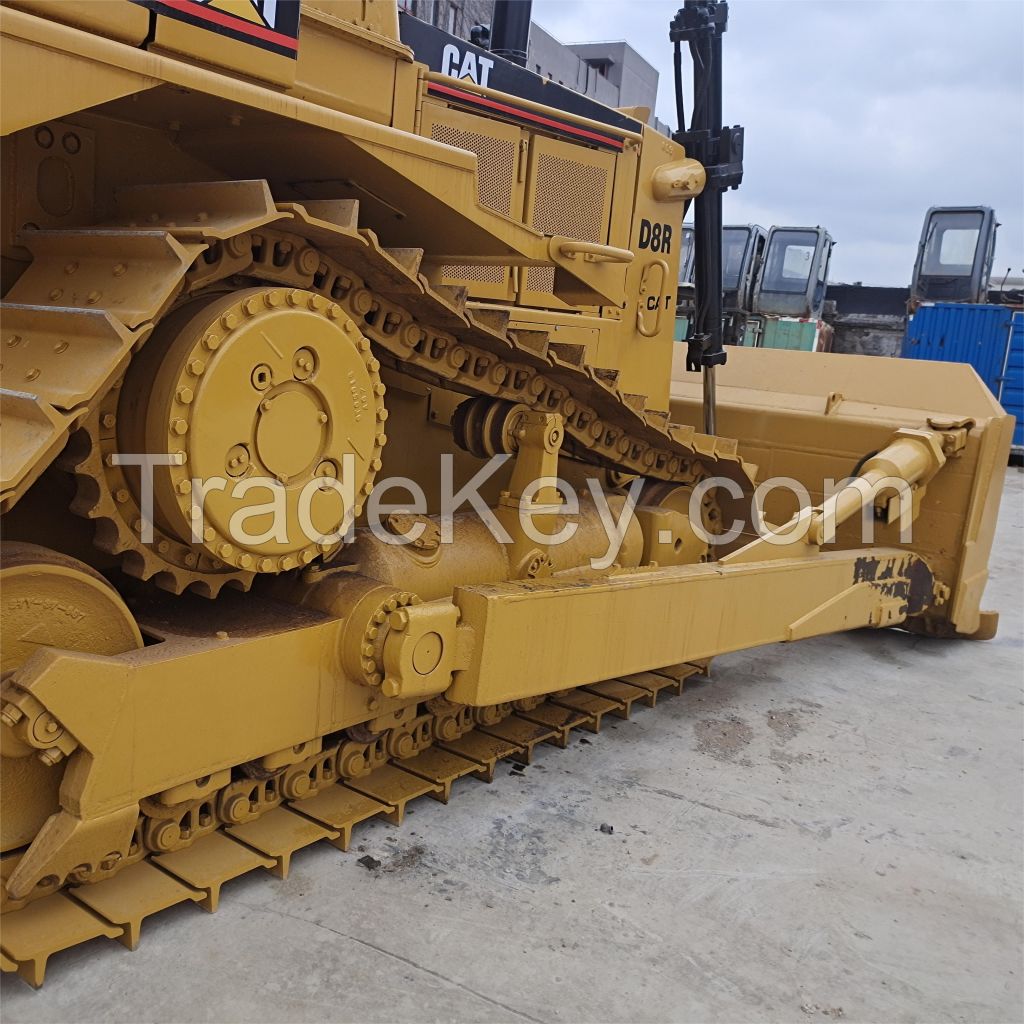 Used CAT D8R bulldozer at a low price, available CAT D3C D4C D5H D5K D5M D6D D6M D6R D7G D9R, global direct shipping