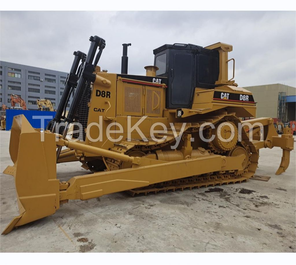 Used CAT D8R bulldozer at a low price, available CAT D3C D4C D5H D5K D5M D6D D6M D6R D7G D9R, global direct shipping