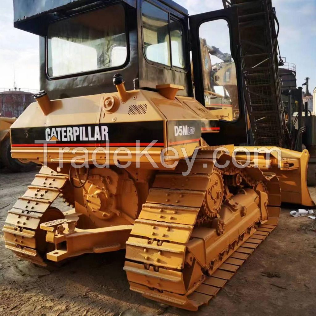 Used CAT D5M bulldozer at a low price, available CAT D3C D4C D5H D5K D5M D6D D6M D6R D7G D9R, global direct shipping