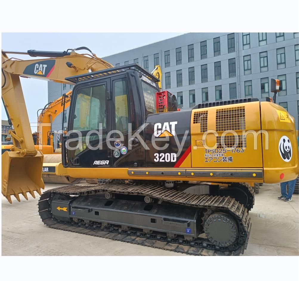 Used CAT 320D excavator at a low price, available 320D 325B 325D 325DL 326D 330B 330BL 330C 330D 336D, global direct shipping