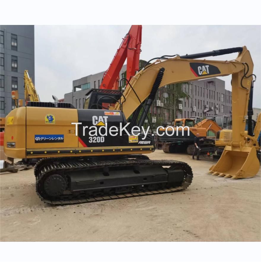 Used CAT 320D excavator at a low price, available 320D 325B 325D 325DL 326D 330B 330BL 330C 330D 336D, global direct shipping