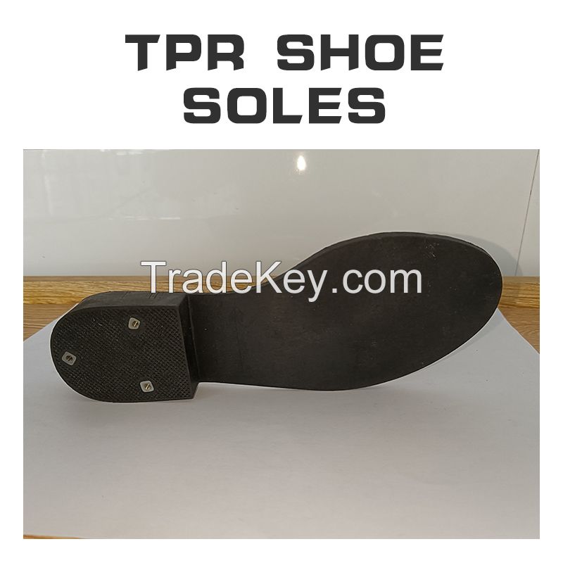 TPR sole + spray paint