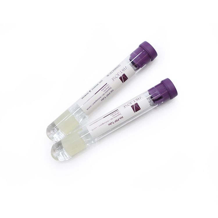 Medical Grade PRP HA Tube for Orthopedic and Aesthetic Treatment