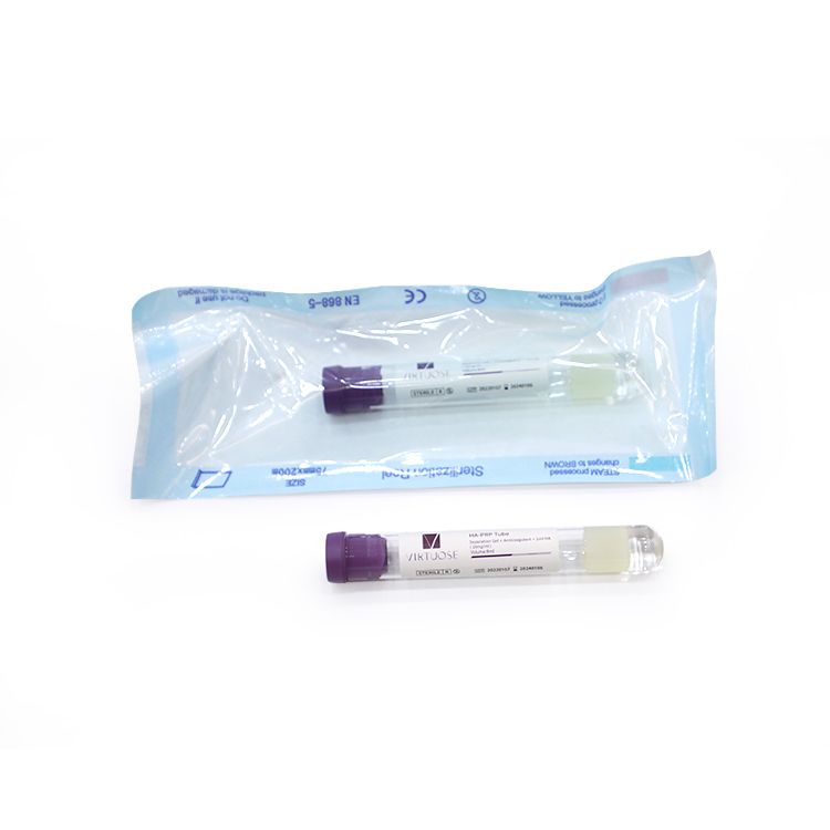 Medical Grade PRP HA Tube for Orthopedic and Aesthetic Treatment