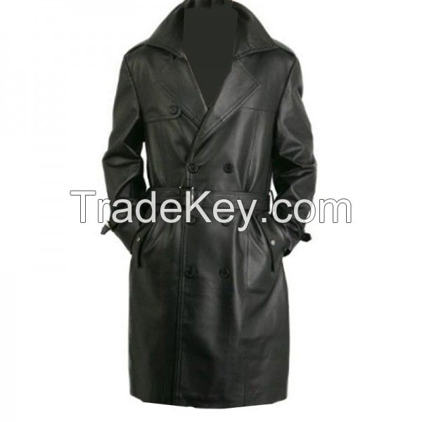 Leather Long Coat