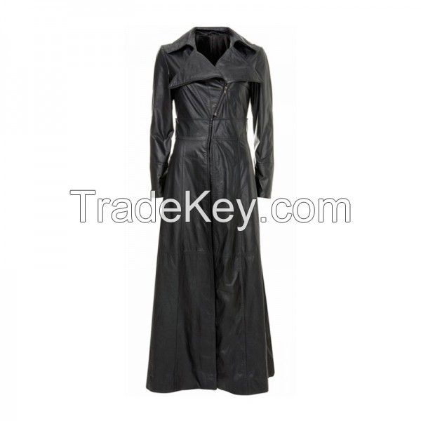 Leather Long Coat