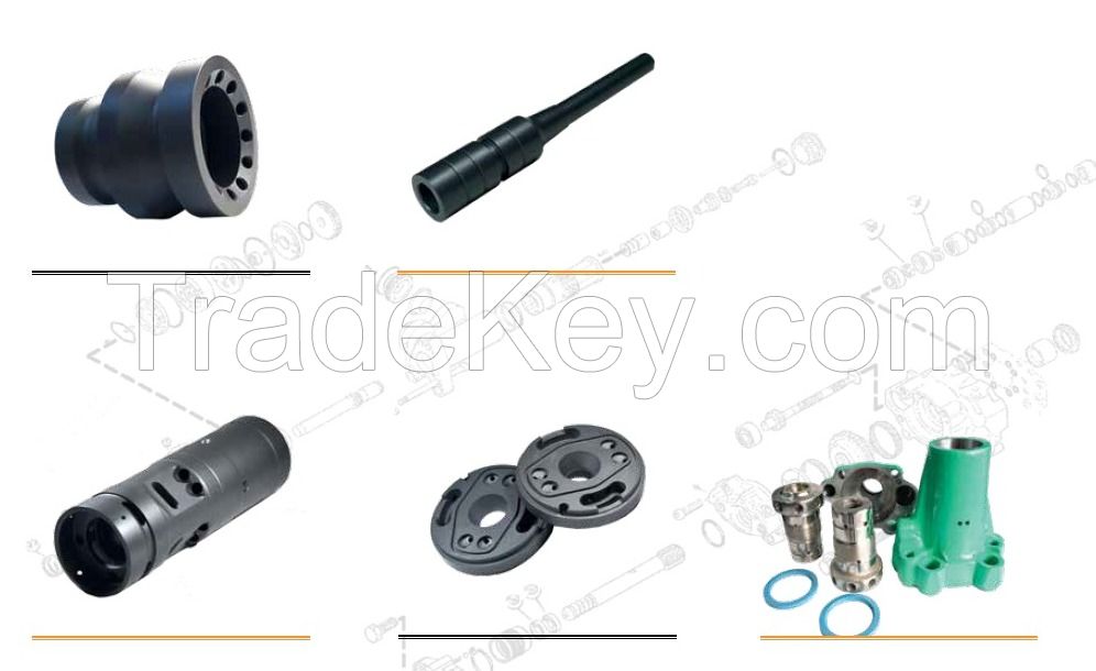 Spare parts Montabert for hydraulic rock drills