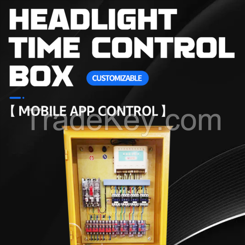 Headlight time control box (support customized email communication)