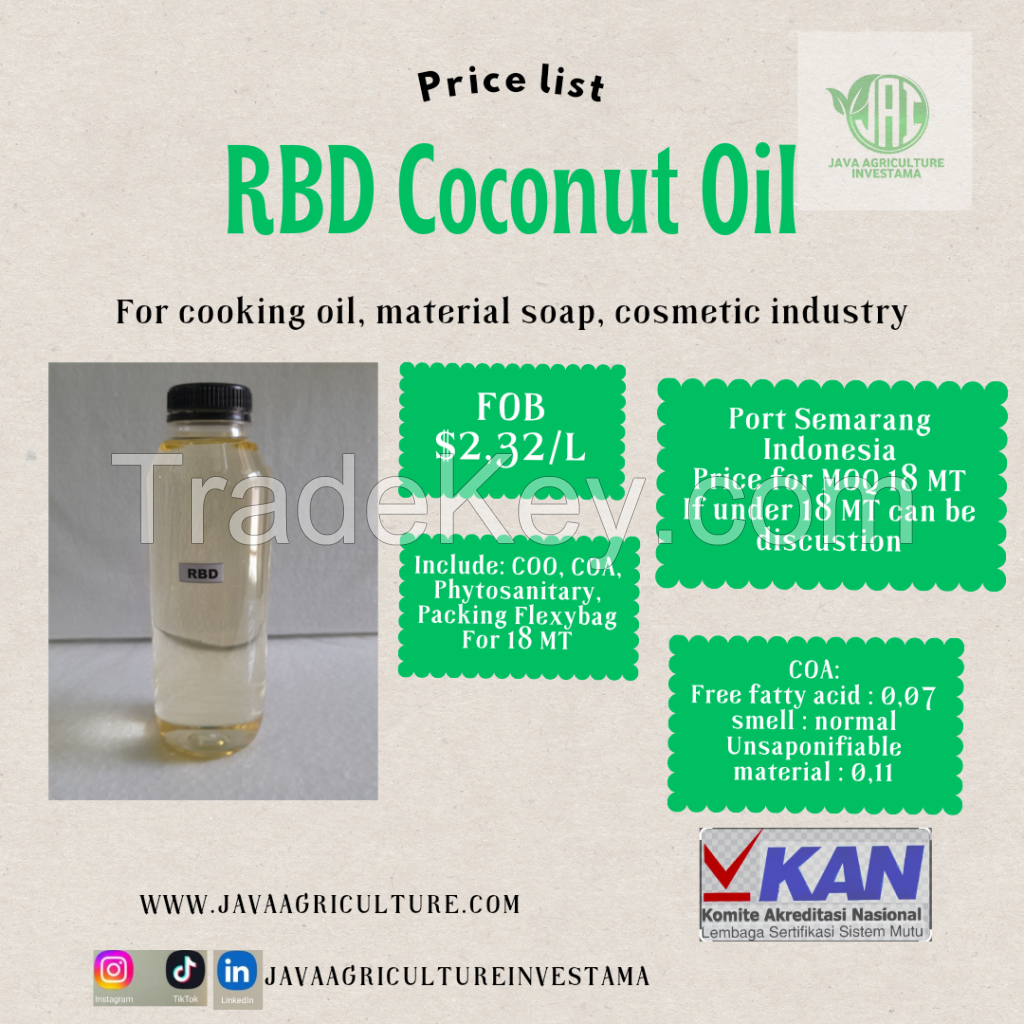 RBD Coconut Oil