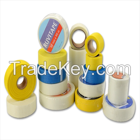 Drywall construction 4x4mm 5x5mm self adhesive fiberglass mesh tape