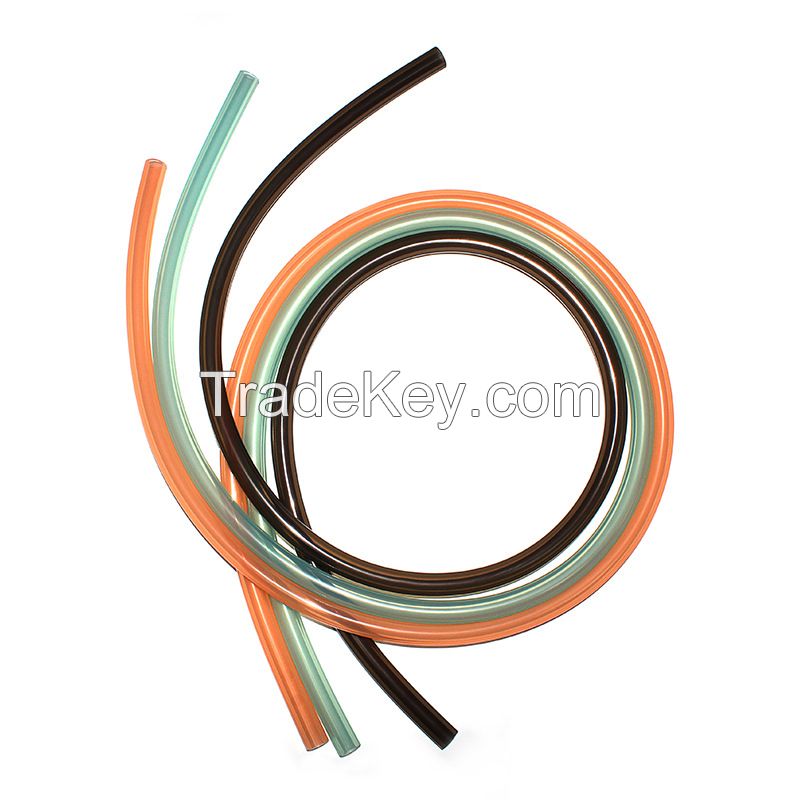 MU Shisha Color Transparent Silicone Straw Food Grade Hose Can Be Done