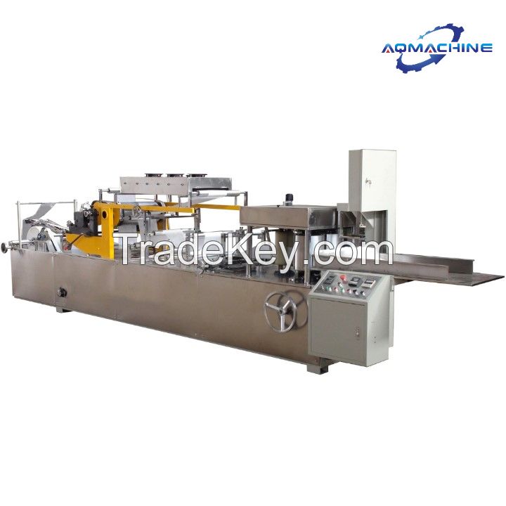 Nonwoven printing and folding machine