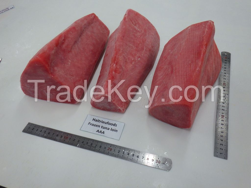 FROZEN CO YELLOWFIN TUNA LOIN