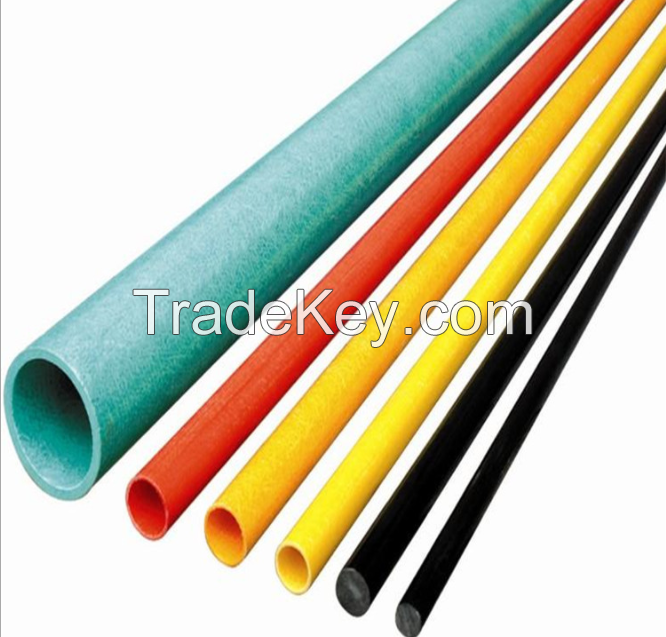 Customized Pultrusion FRP Round Square Tube Fiberglass Tubes