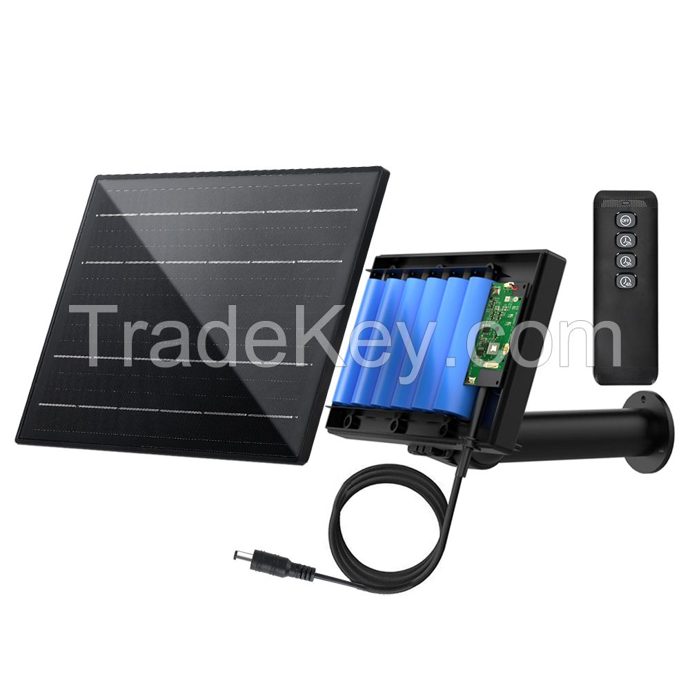 D8R Solar Panel 5V 6V USB 3 In 1 Output to charge mobile phones and battery chargers With 18000mAh Charge Controller 