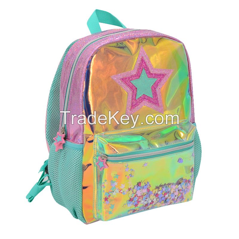 bookbags school bag for girls backpack for students school bags for girls set TPU mochila Mint Cosmic Unicorn Set