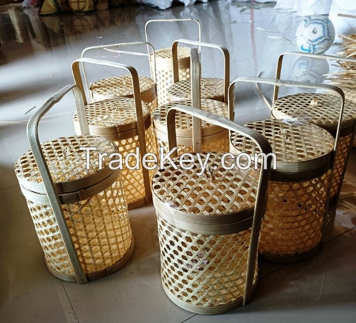 bamboo basket, tray bamboo fruit bamboo