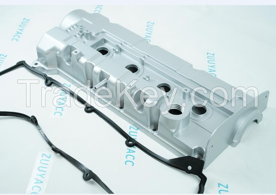 Aluminum Rocker Cover Valve Cover with Gasket for Chevrolet Malibu HHR Malibu Cobalt 06-10, 12614738