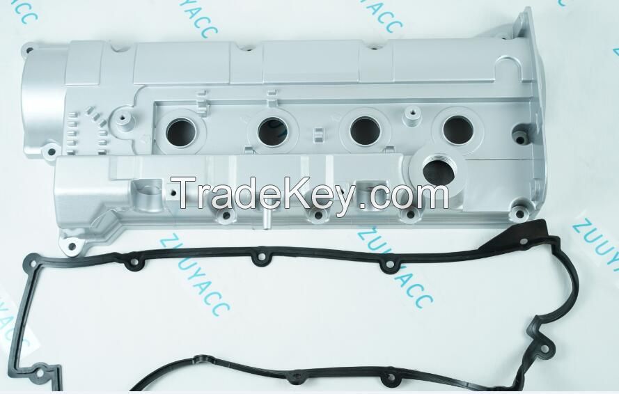 Aluminum Rocker Cover Valve Cover with Gasket for Chevrolet Malibu HHR Malibu Cobalt 06-10, 12614738