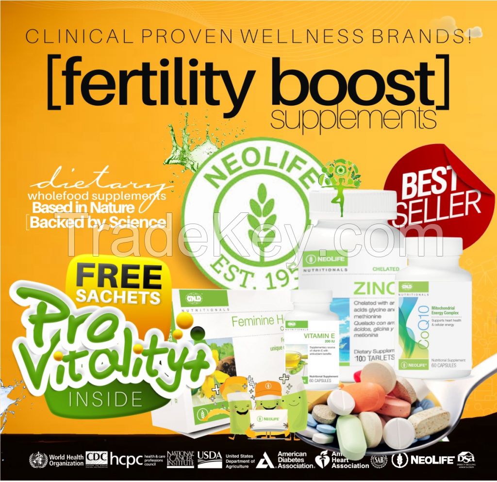 FERTILITY WHOLEFOOD SUPPLEMENTS