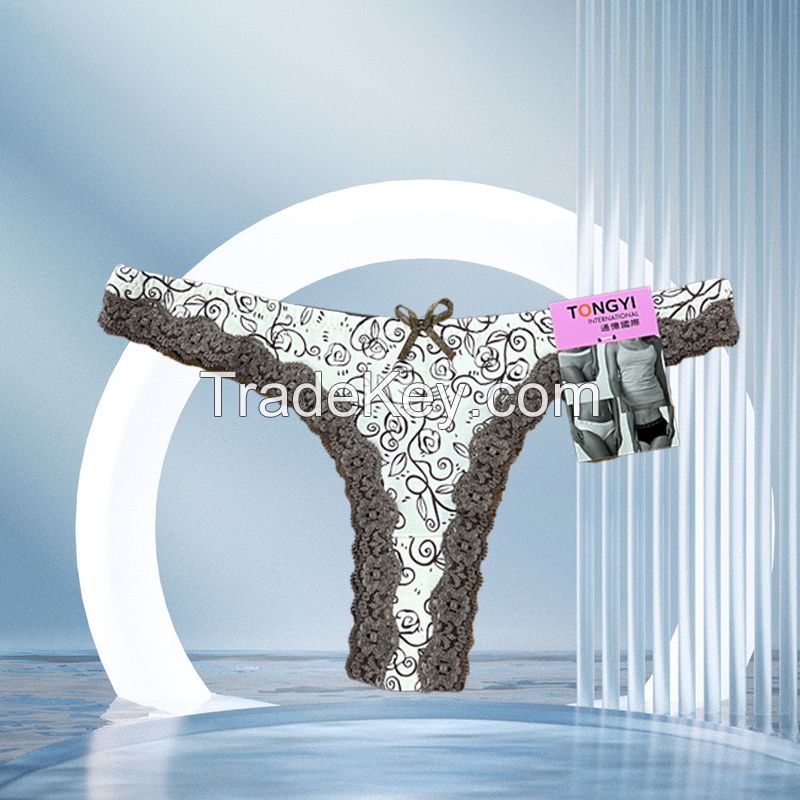 Women's thong (various styles specific email communication)