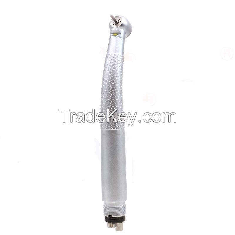 Push Button Type Turbine Dental High Speed Handpiece with LED Light