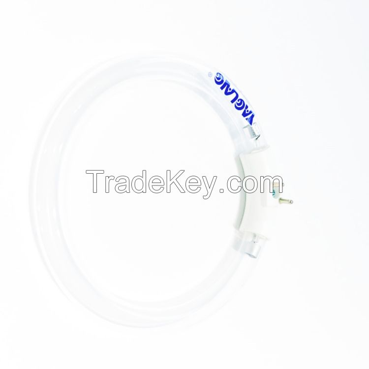 Circular shape high standard uv germicidal lamp ultraviolet light 6w 8w 10w quartz glass