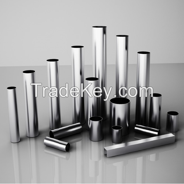 Stainless steel welded decorative tube