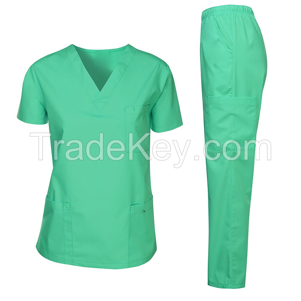 Best Quality Doctors And Nurses Female Scrub Nursing Uniform Sets