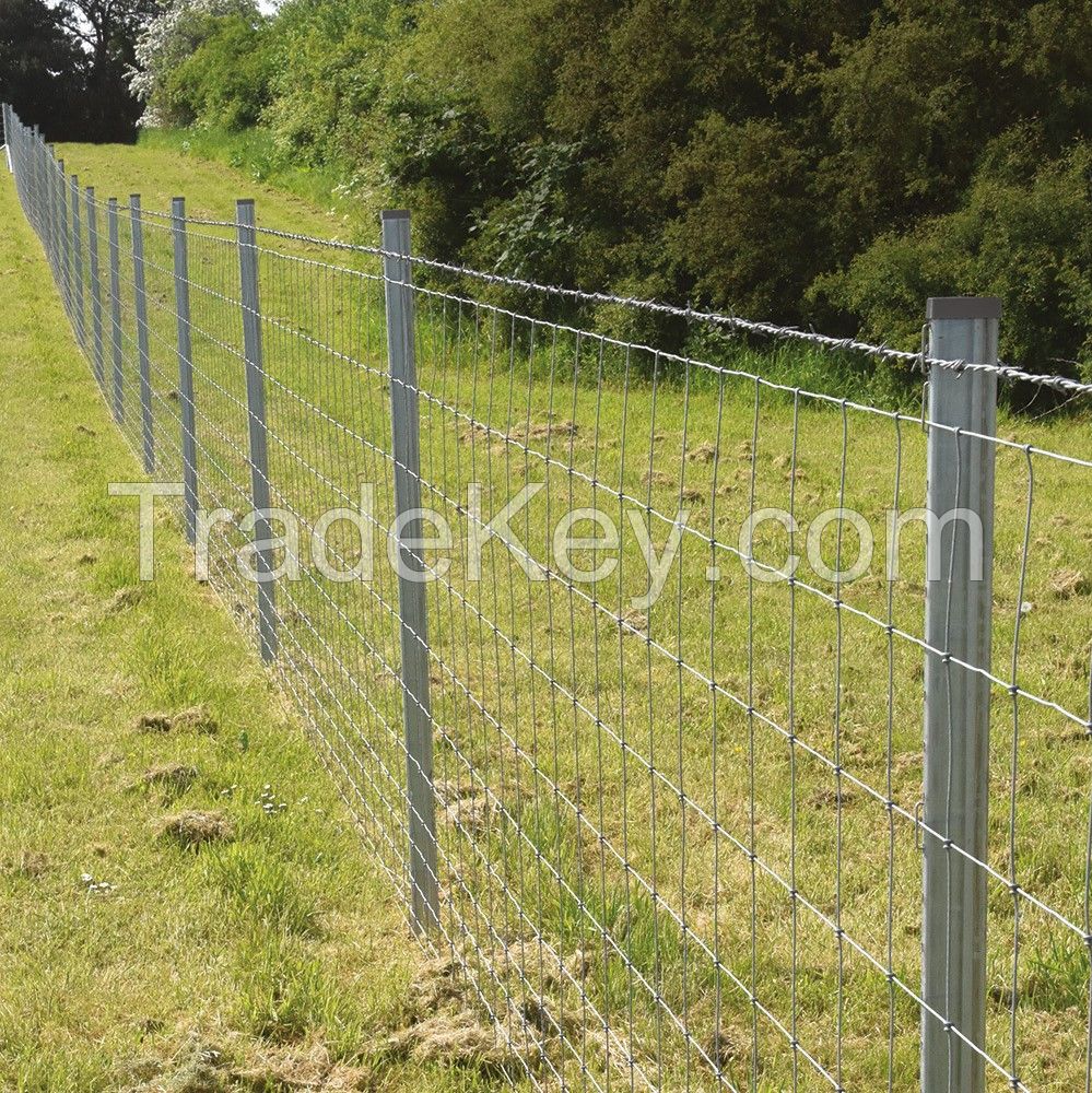 Field Fence Cattle Sheep Mesh Farm Pasture Ranch Border Deer Fencing Wire