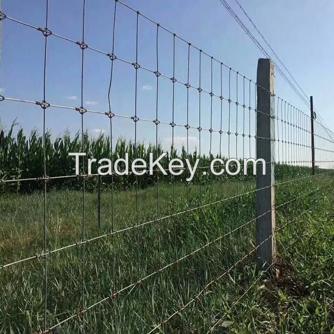 Field Fence Cattle Sheep Mesh Farm Pasture Ranch Border Deer Fencing Wire