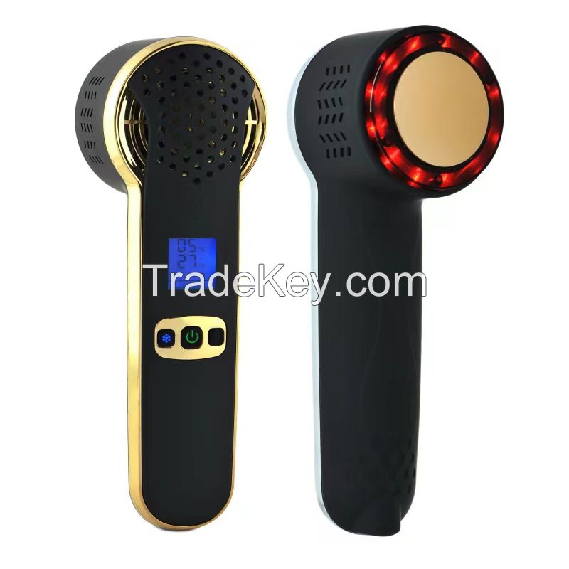 Household LED red and blue light cold and hot hammer beauty instrument device Photon rejuvenation and whitening