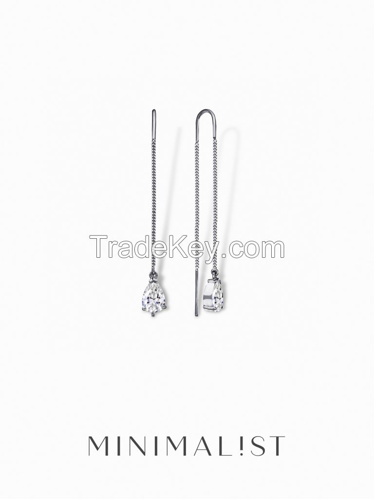 Drop Earrings Simba Silver