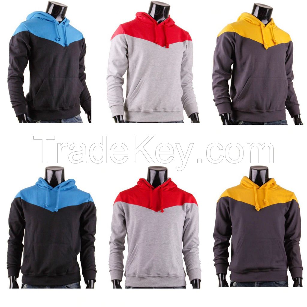 Hoodies Men Hooded Sweatshirt Solid Color Pull Over Plain Blank Sports Hoodies with custom logo on your demand customized