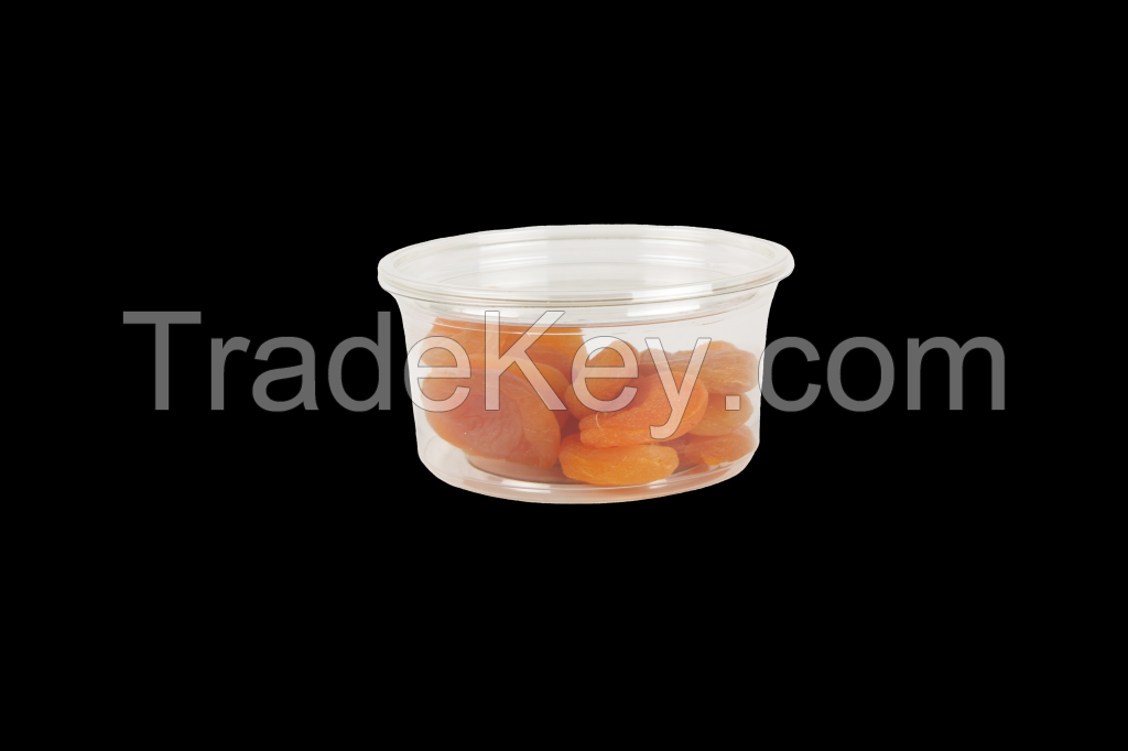 PET round deli container 12oz