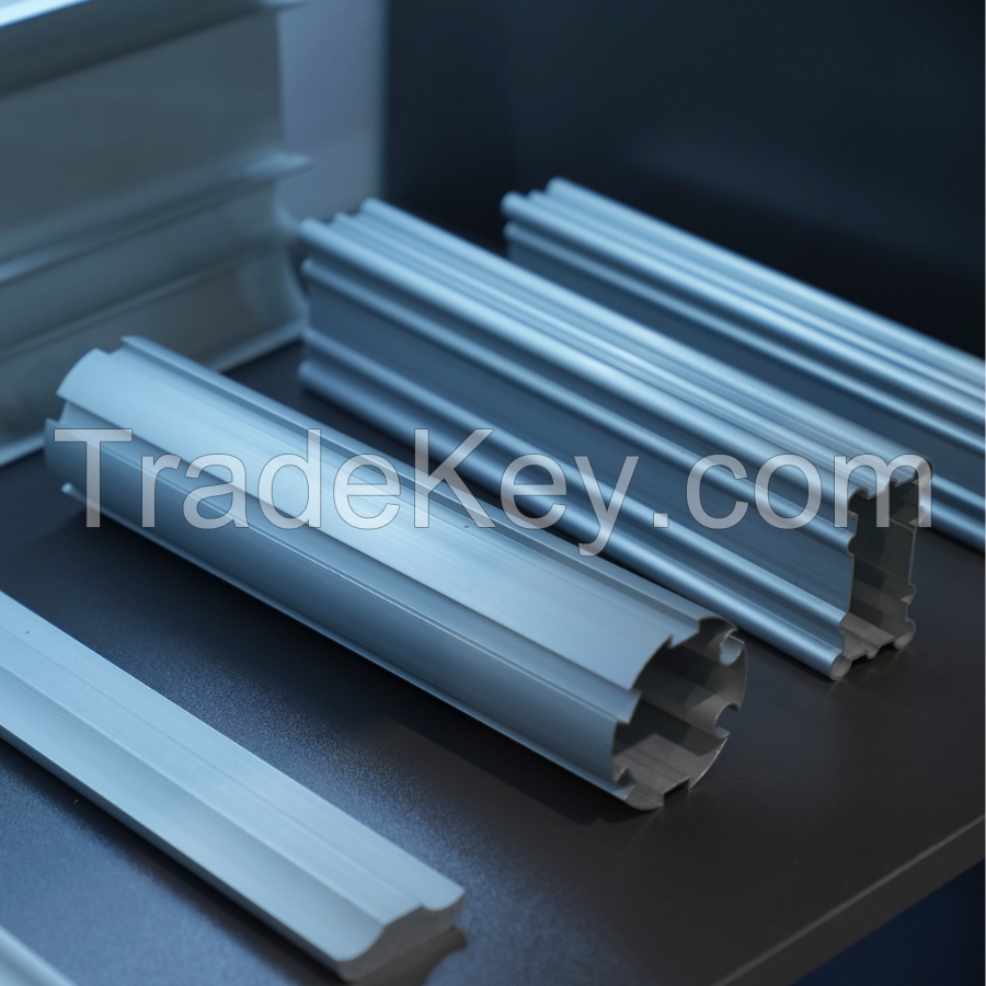 Powder Coated Aluminium Extrusion – White / Bronze / Custom Colors Available