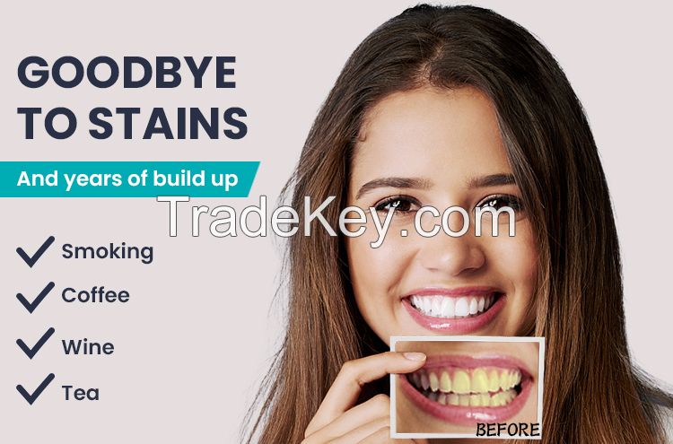 Daily Use Advanced Teeth Whitening Strips Best At Home Whitening Strips For Stain Removal Private Label