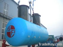 Steel Reinforced Fiberglass Oil Tank (twin Layer)