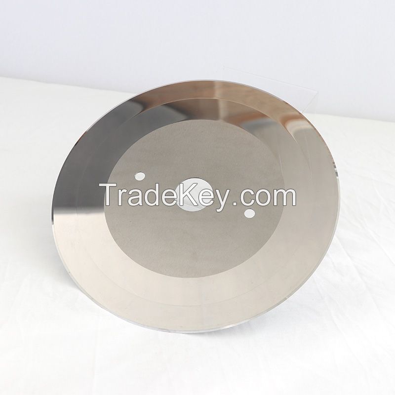 Tungsten Carbide Bhs Slitting Knives Cutting Corrugated Cardboard Circular Blades