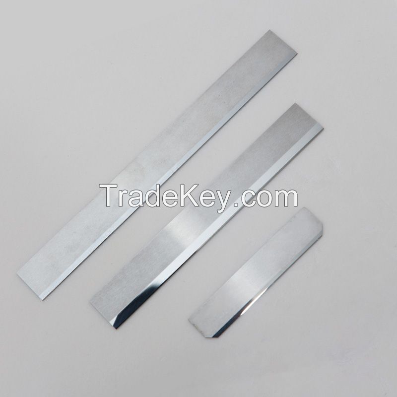 Tungsten Carbide Industrial Thin Knife Blades For Cutting Chemical Fiber